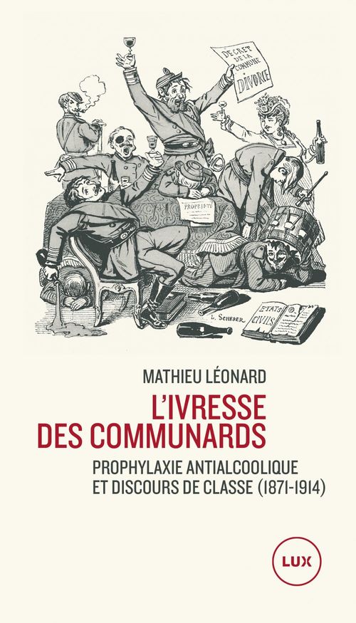 Couverture ebook de L'ivresse des communards, de Mathieu Léonard