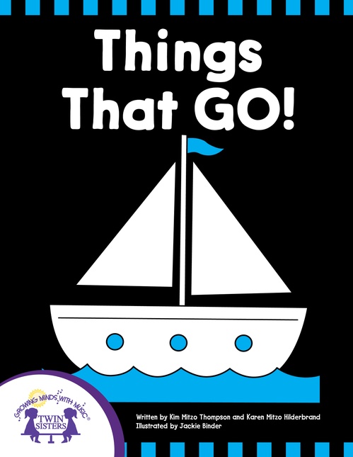 Couverture ebook de Things That GO!, de Kim Mitzo Thompson, Karen Mitzo Hilderbrand