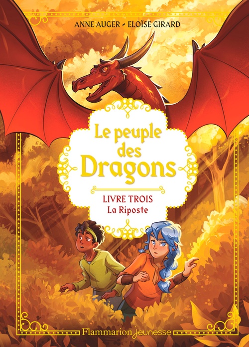 Couverture ebook de Le Peuple des dragons (Tome 3) - La Riposte, de Anne Auger