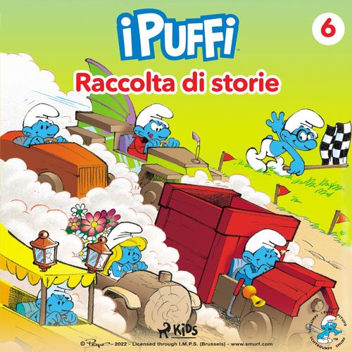 Couverture audiobook de I Puffi - Raccolta di storie 6, de Peyo