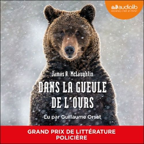 audiobook cover of Dans la gueule de l'ours, by James A. Mclaughlin