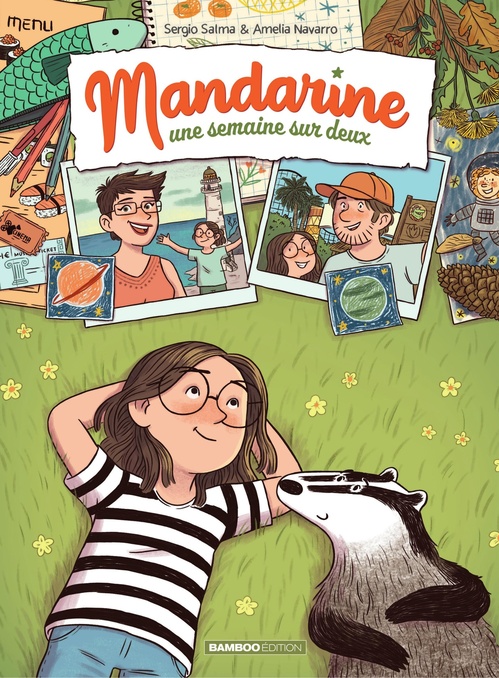 Couverture ebook de Mandarine, une semaine sur deux - Tome 2, de Sergio Salma