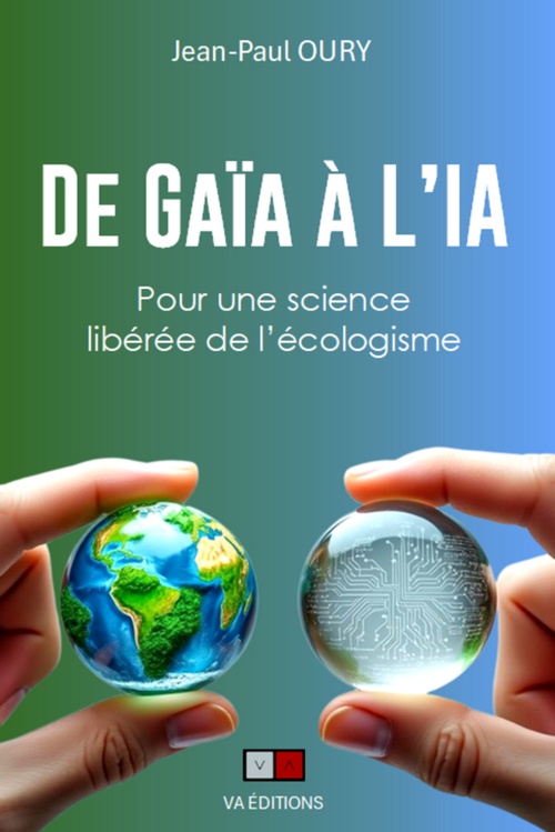 Couverture ebook de De Gaïa à l'IA, de Jean-Paul Oury