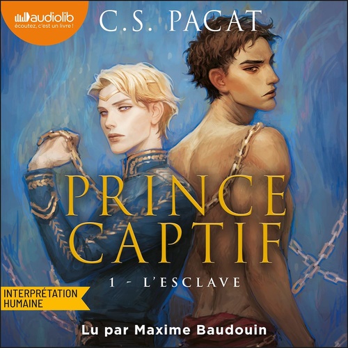 Couverture audiobook de L'Esclave, de C.S. Pacat