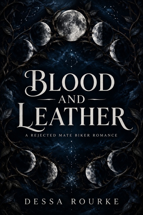 Couverture ebook de Blood and Leather, de Dessa Rourke