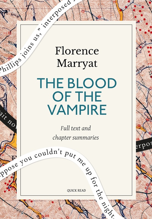 ebook cover of The blood of the vampire: A Quick Read edition, by Florence Marryat, Quick Read