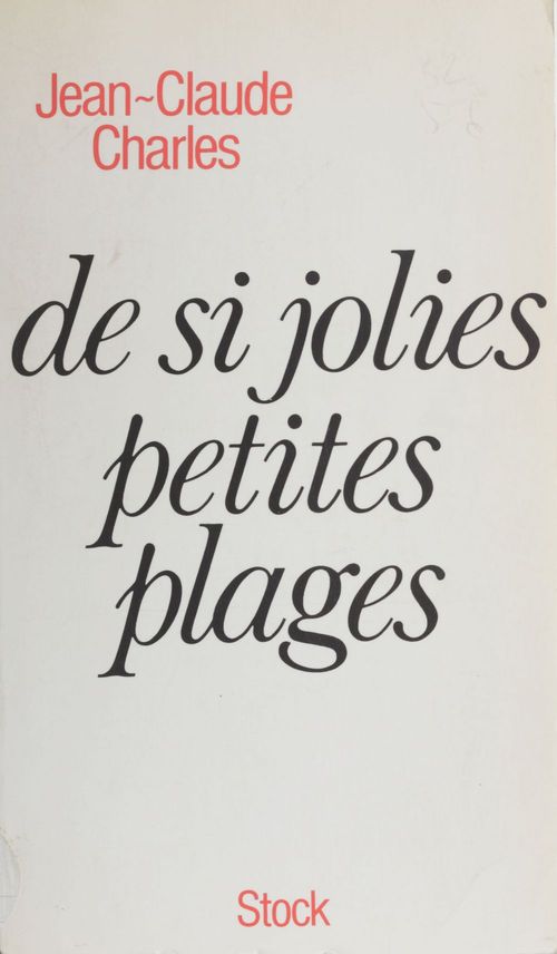 ebook cover of De si jolies petites plages, by J-C Charles