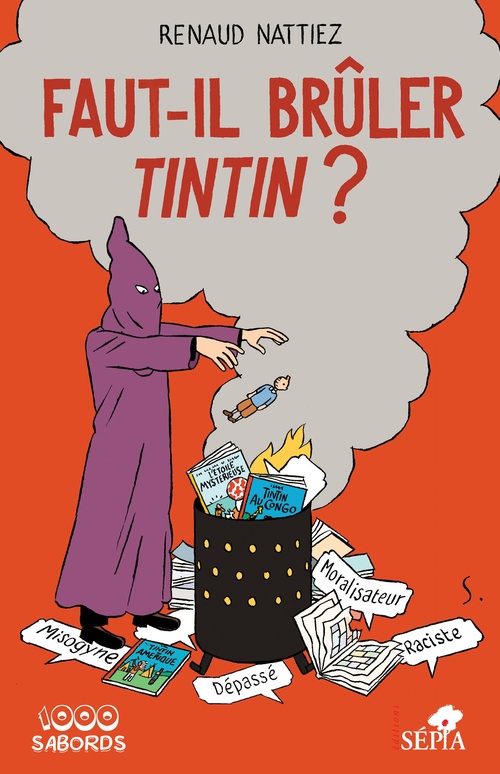 ebook cover of Faut-il brûler Tintin ?, by Renaud Nattiez
