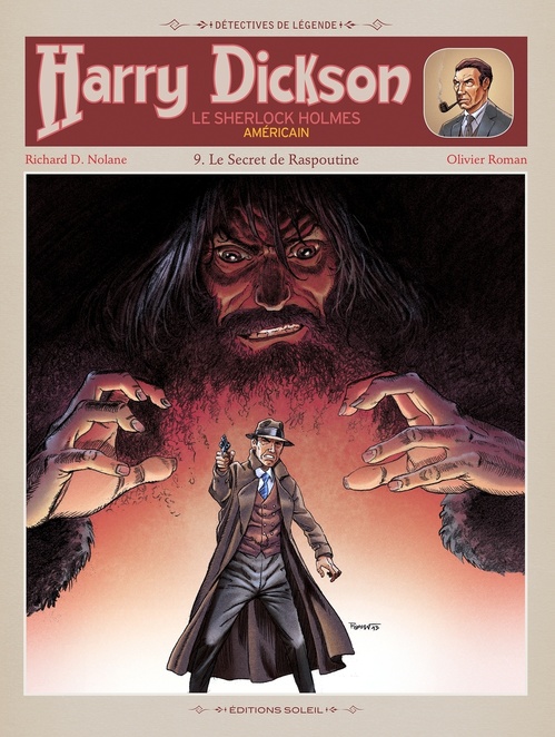 ebook cover of Harry Dickson T09 - Le Secret de Raspoutine, by Richard D. Nolane