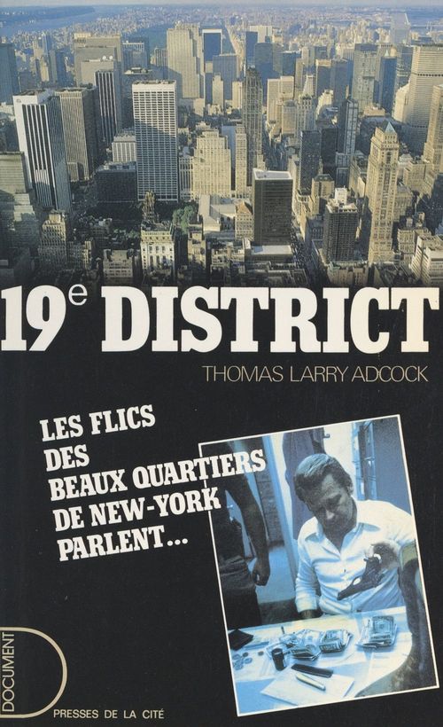 Couverture ebook de 19e district, de Thomas Larry Adcock