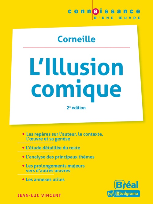 ebook cover of L'illusion comique - Corneille, by Jean-Luc Vincent