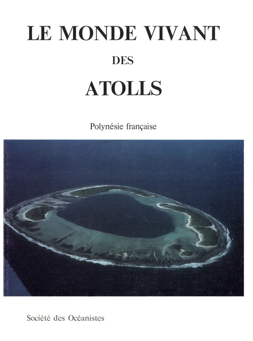 Couverture ebook de Le monde vivant des atolls, de Collectif