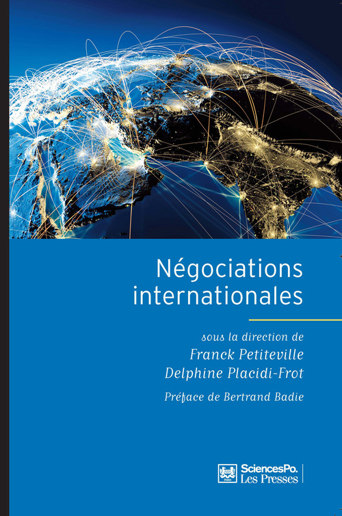 Couverture ebook de Négociations internationales, de Franck Petiteville, Delphine Placidi-frot