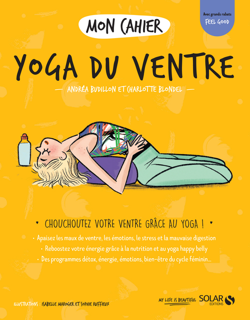 ebook cover of Mon cahier Yoga du ventre, by Charlotte Blondel, Andrea Budillon