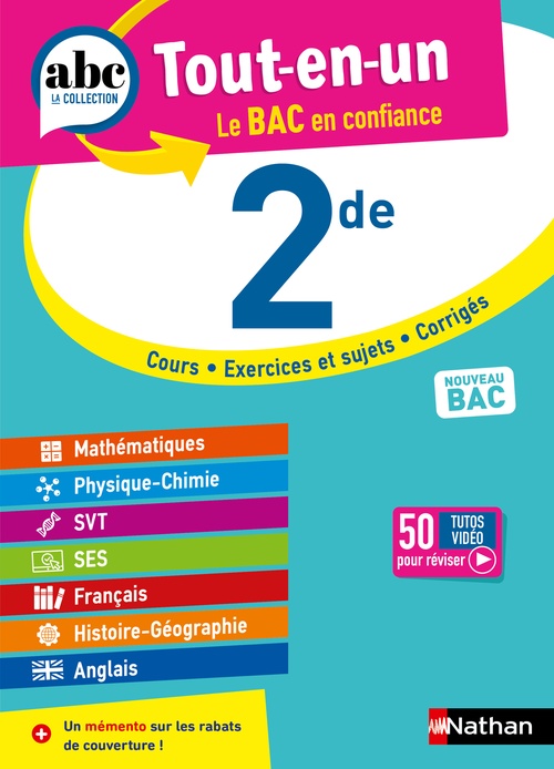 Couverture ebook de Tout-en-un 2de, de Christian Camara, Jean-Luc Dianoux, Muriel Dorembus, Claudine Gaston, Sylviane Laffitte, Geneviève Ponsonnet