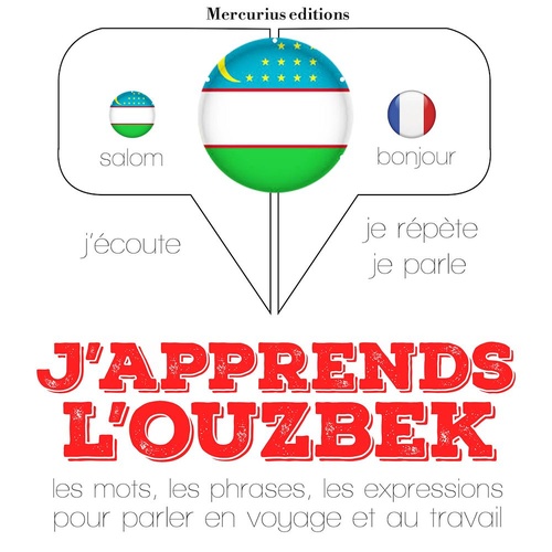 audiobook cover of J'apprends l'ouzbek, by Jm Gardner