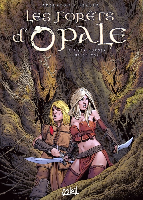 Couverture ebook de Les Forêts d'Opale T08 - Les Hordes de la nuit, de Christophe Arleston