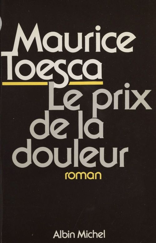 Couverture ebook de Le Prix de la douleur, de Maurice Toesca