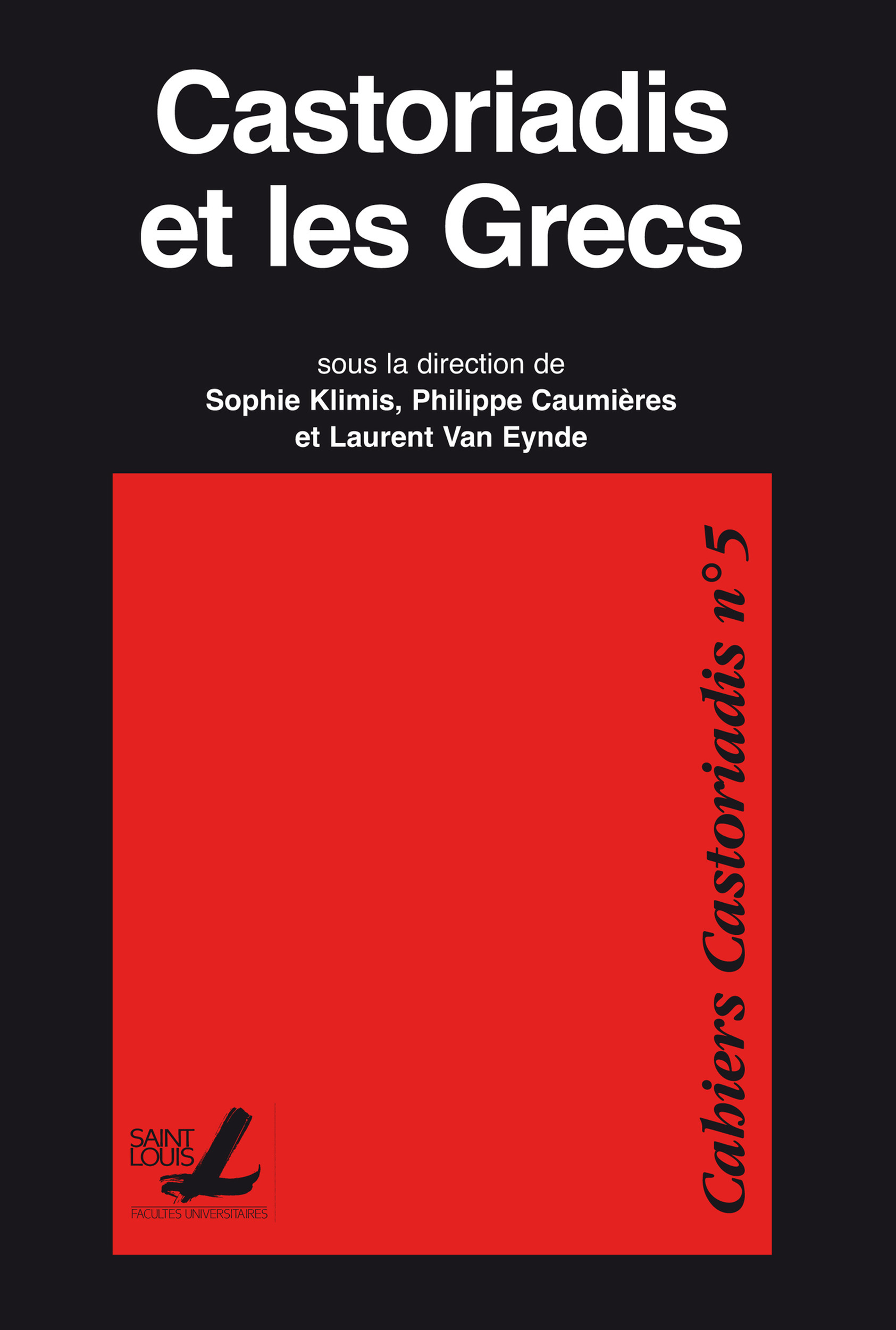 ebook cover of Castoriadis et les Grecs, by