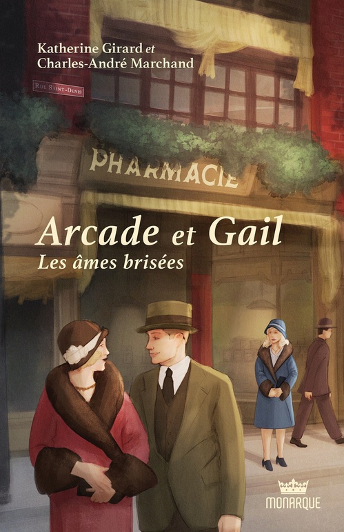 ebook cover of Les âmes brisées, by Katherine Girard, Charles-andré Marchand