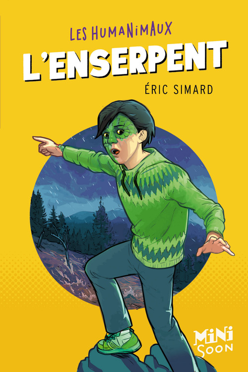 ebook cover of L'enserpent, by Eric Simard