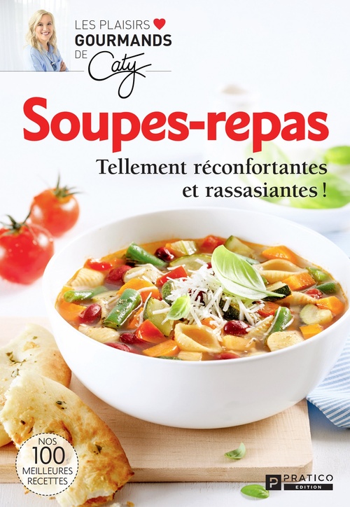 Couverture ebook de Soupes-repas, de Pratico Edition Pratico Edition