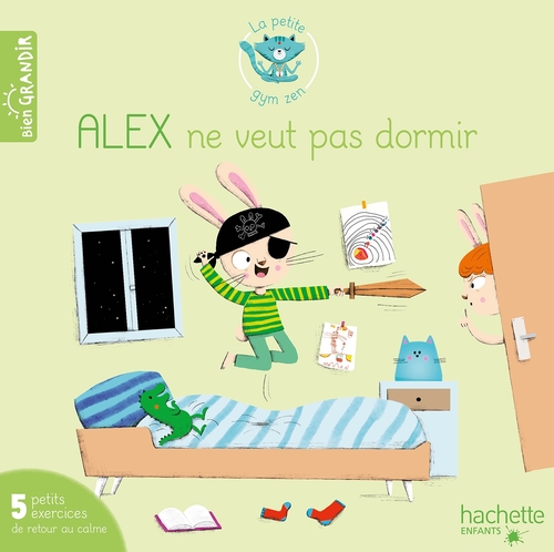 Couverture ebook de Alex ne veut pas dormir, de Jacques Choque, Isabelle Jouve-Gaudin