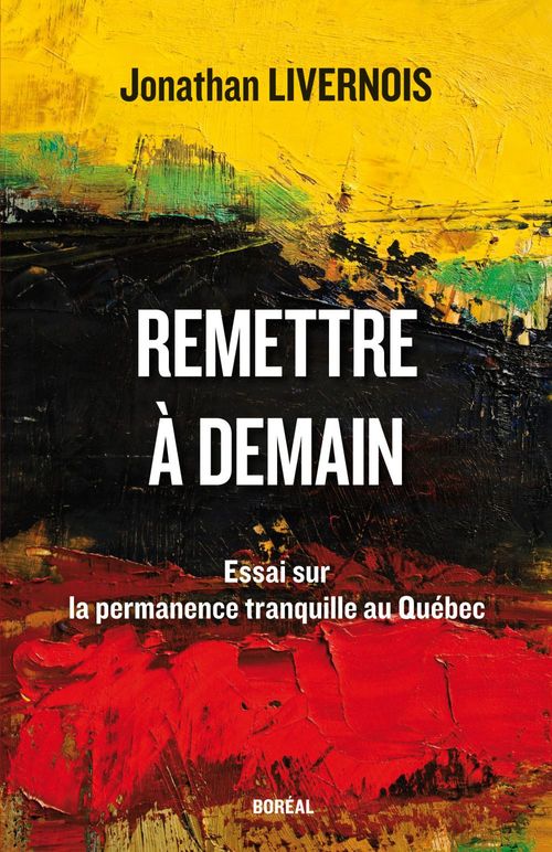 ebook cover of Remettre à demain, by Jonathan Livernois