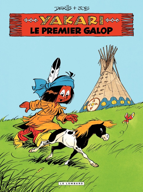 Couverture ebook de Yakari - Tome 16 - Le Premier galop, de Job, Derib