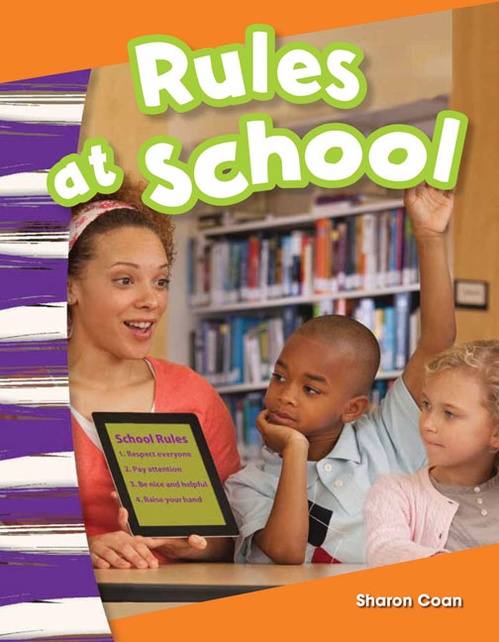 ebook cover of Rules at School Read-along ebook, by Sharon Coan