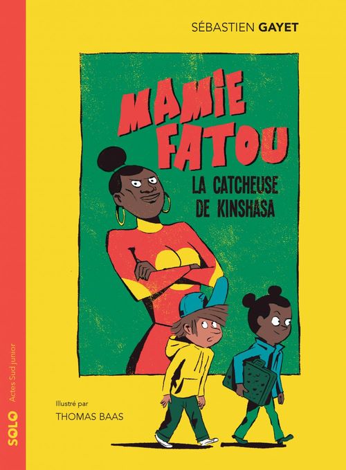 Couverture ebook de Mamie Fatou, la catcheuse de Kinshasa, de Thomas Baas, Sébastien Gayet