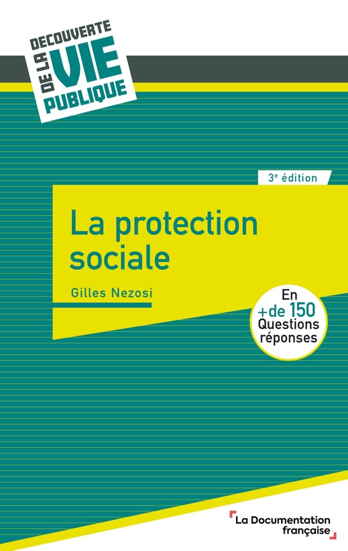 ebook cover of La protection sociale, by Gilles Nezosi