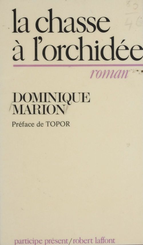 ebook cover of La chasse à l'orchidée, by Emmanuelle Pioli