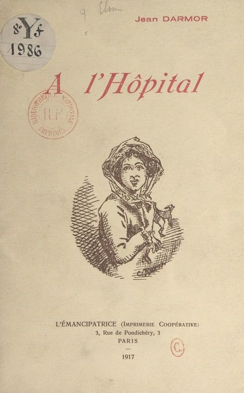 Couverture ebook de À l'hôpital, de Jean Darmor