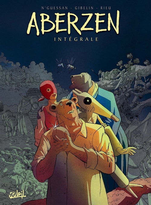 Couverture ebook de Aberzen Intégrale, de Marc N'Guessan