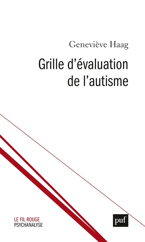 Couverture ebook de Grille d'évaluation de l'autisme, de Geneviève Haag