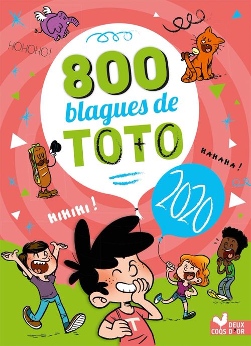 ebook cover of 800 blagues de Toto 2020, by Collectif