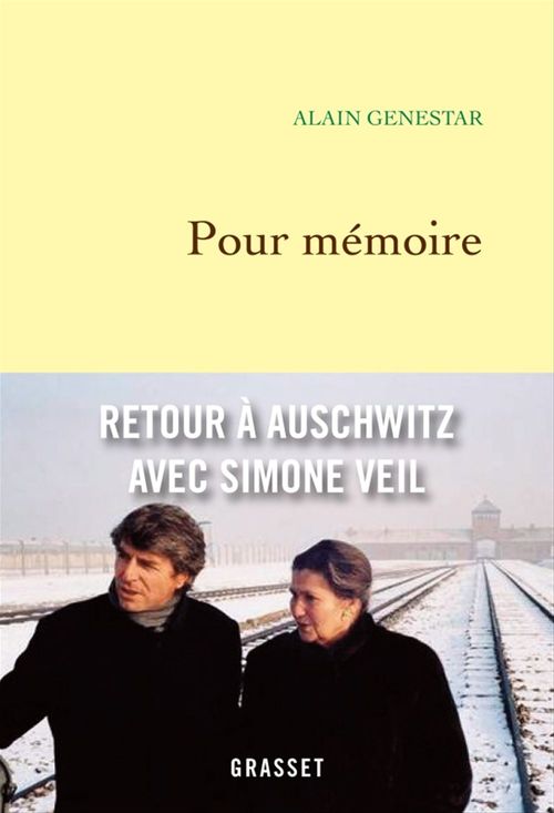 Couverture ebook de Pour mémoire, de Alain Genestar