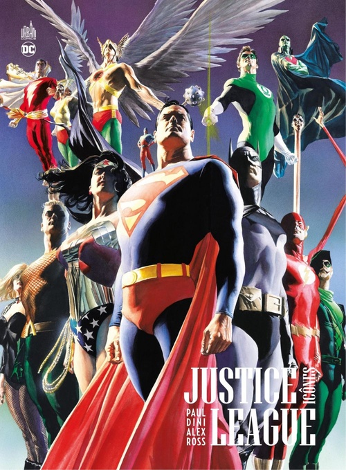 ebook cover of Justice League - Icônes - Intégrale, by Paul Dini, Alex Ross