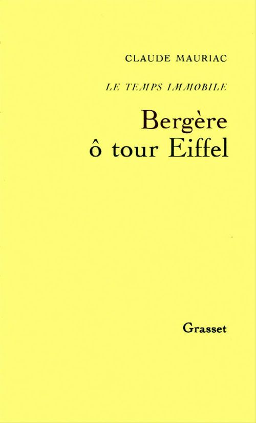 ebook cover of Le temps immobile T08, by Claude Mauriac