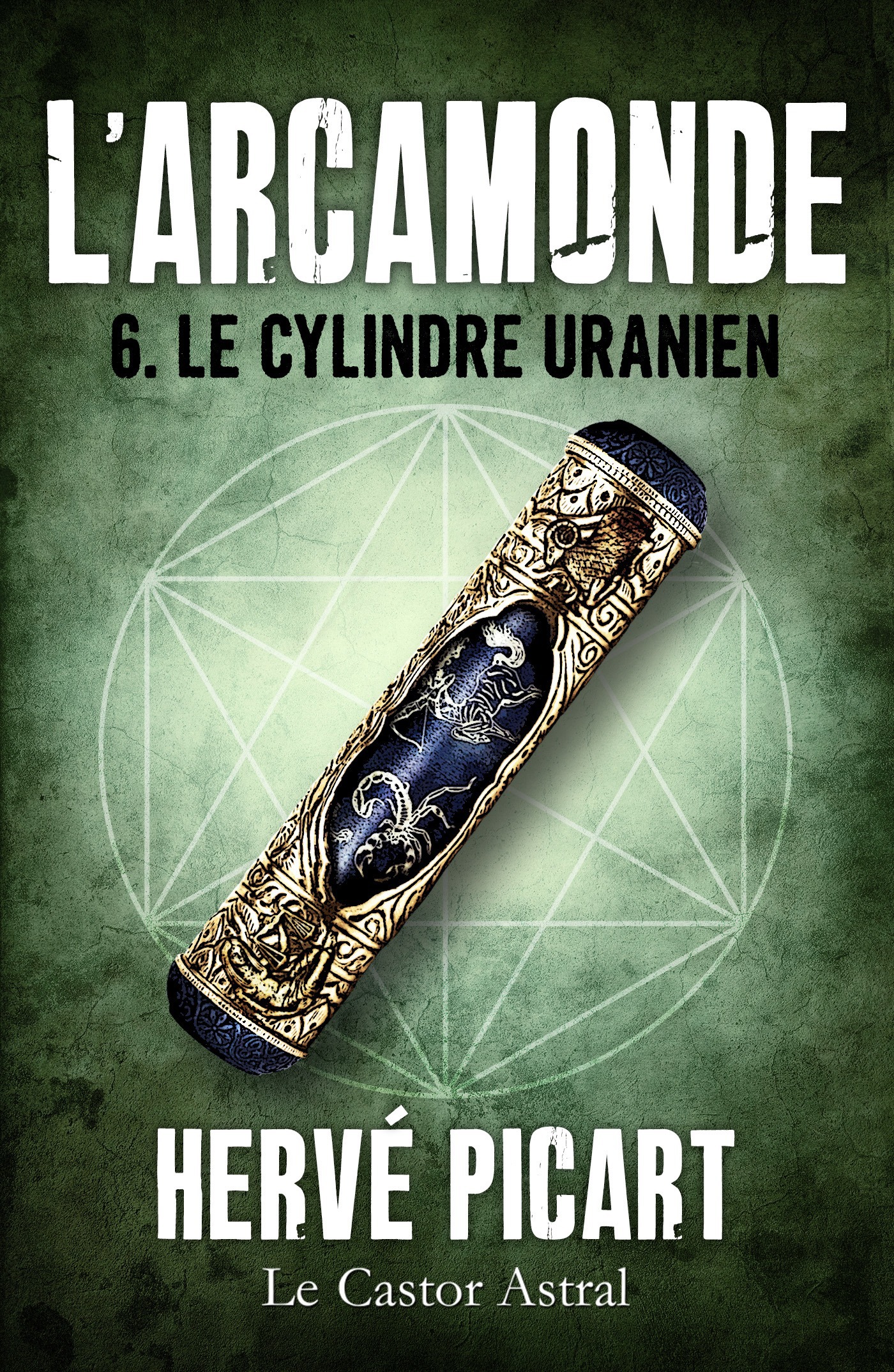 Couverture ebook de Le Cylindre uranien, de Herve Picart