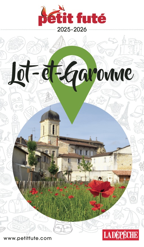 Couverture ebook de Guide Lot-et-garonne 2025 Petit Futé, de Collectif