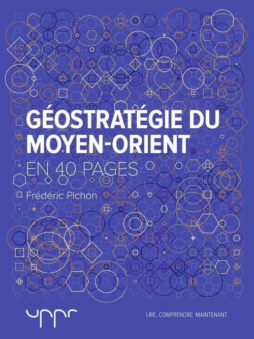 Couverture ebook de Géostratégie du Moyen-Orient, de Frederic Pichon