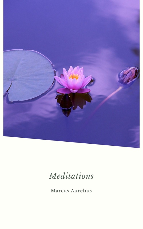 ebook cover of Meditations, by Marcus Aurelius