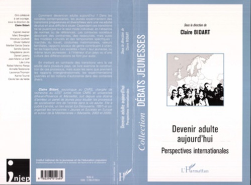 ebook cover of Devenir adulte aujourd'hui, by Claire Bidart