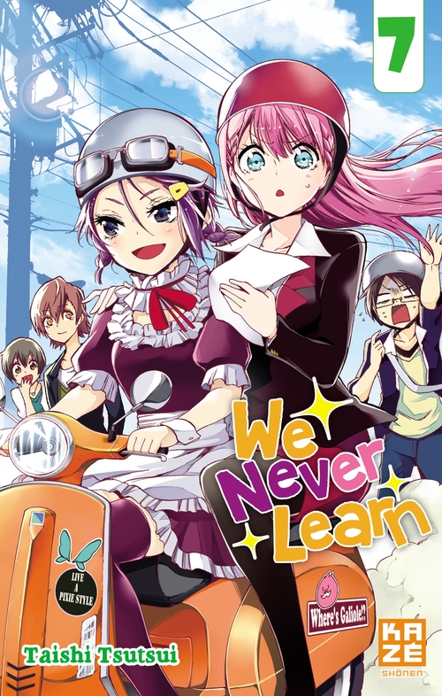 ebook cover of We Never Learn T07, by Taichi Tsutsui
