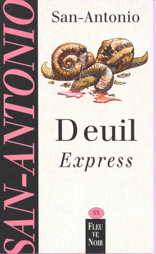 ebook cover of Deuil express, by San-Antonio