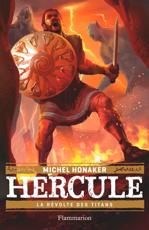 Couverture ebook de Hercule (Tome 3) - La Révolte des Titans, de Michel Honaker