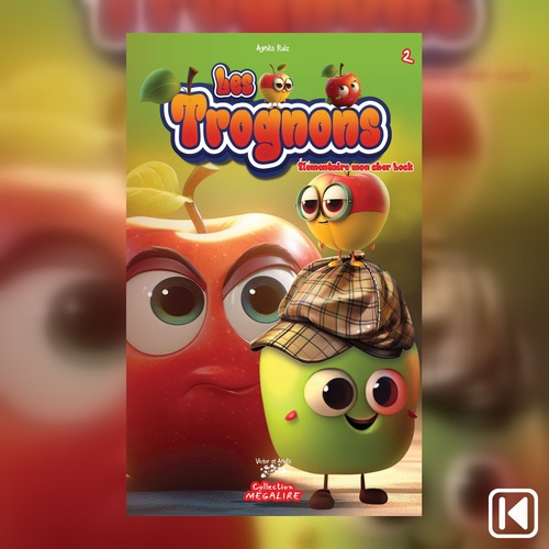 Couverture audiobook de Les Trognons Tome 2 - Élémentaire, mon cher Lock, de Agnès Ruiz