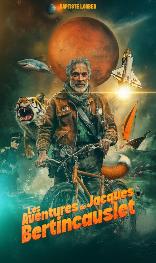 Couverture ebook de Les Aventures de Jacques Bertincauslet, de Baptiste Lorber